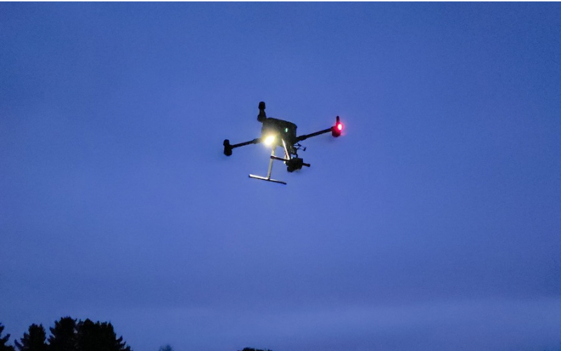 Vuelo nocturno de drones - Curso operaciones nocturnas